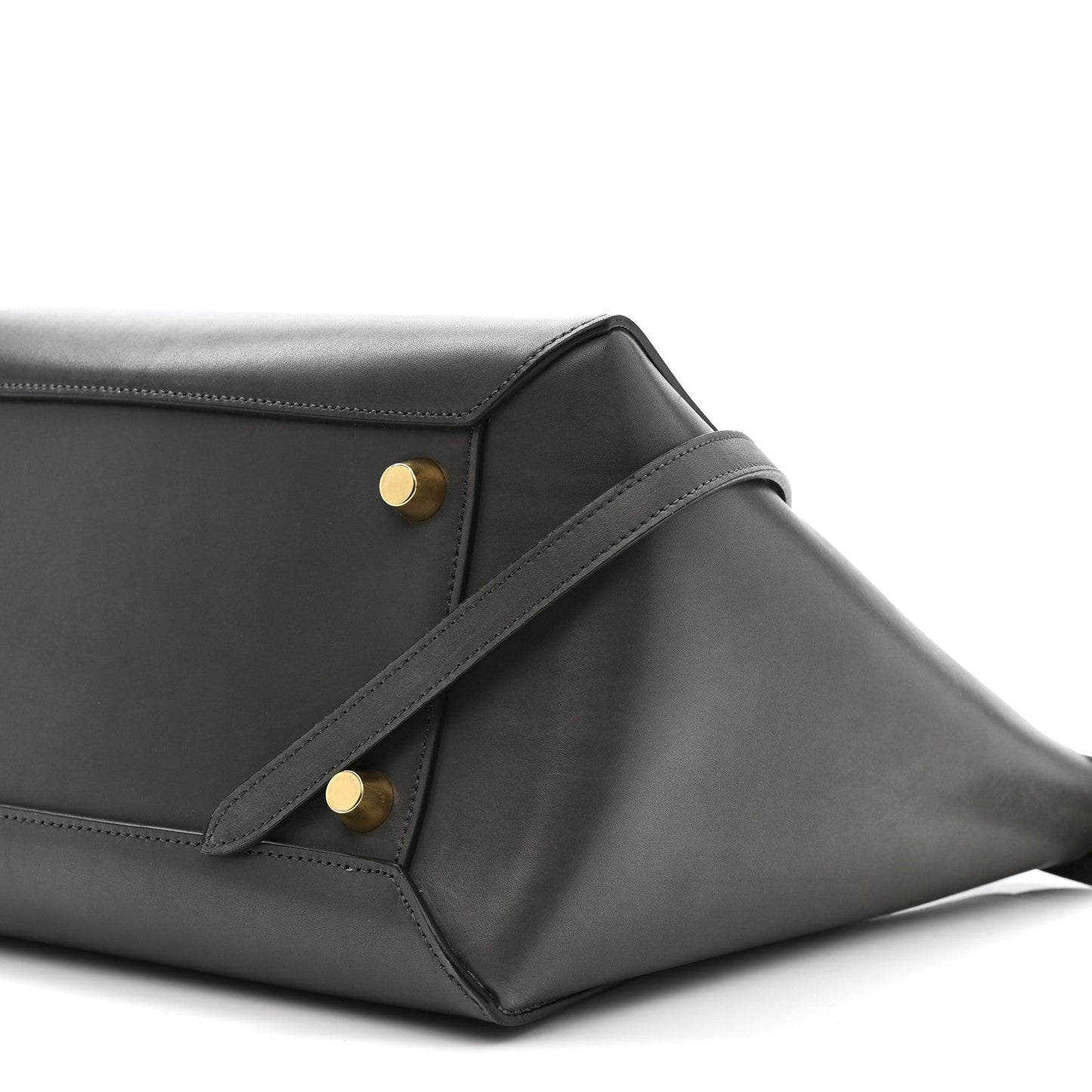 Smooth Calfskin Mini Belt Bag Grey