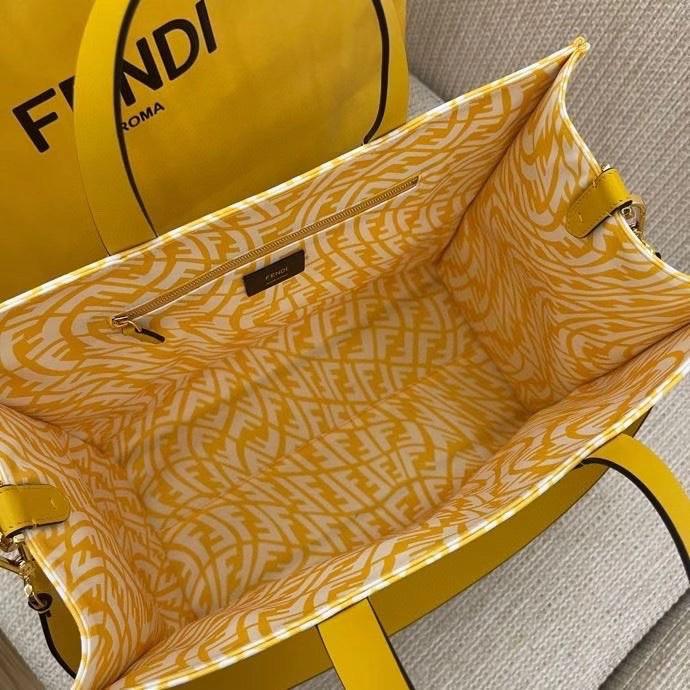 Fendi Zucca PVC Handbag