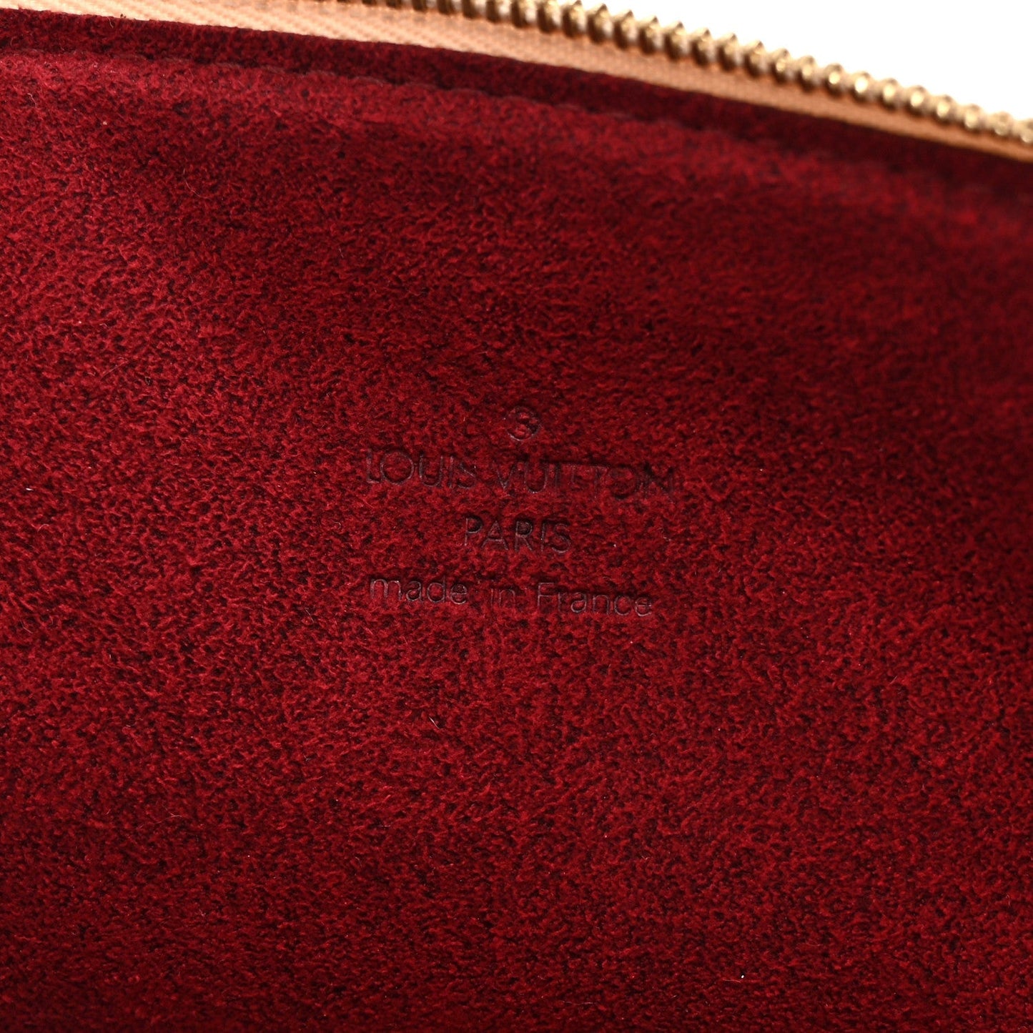 Monogram Multicolor Pochette Accessories White