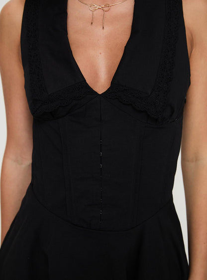 Haworth Mini Dress Black