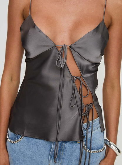 Mariah Top Grey