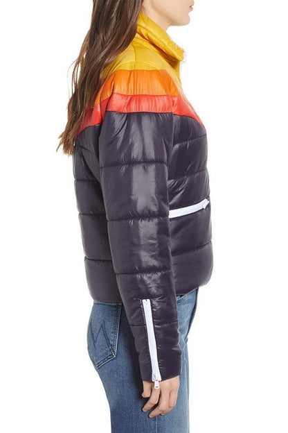 Chaqueta arcoíris para mujer