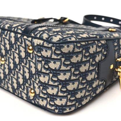 Oblique Large D-Vibe Bowling Bag Navy