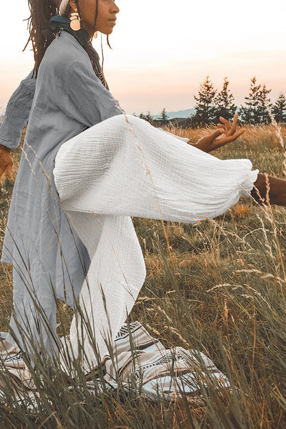 Pantalones anchos y sueltos con leggings y pantalones deportivos