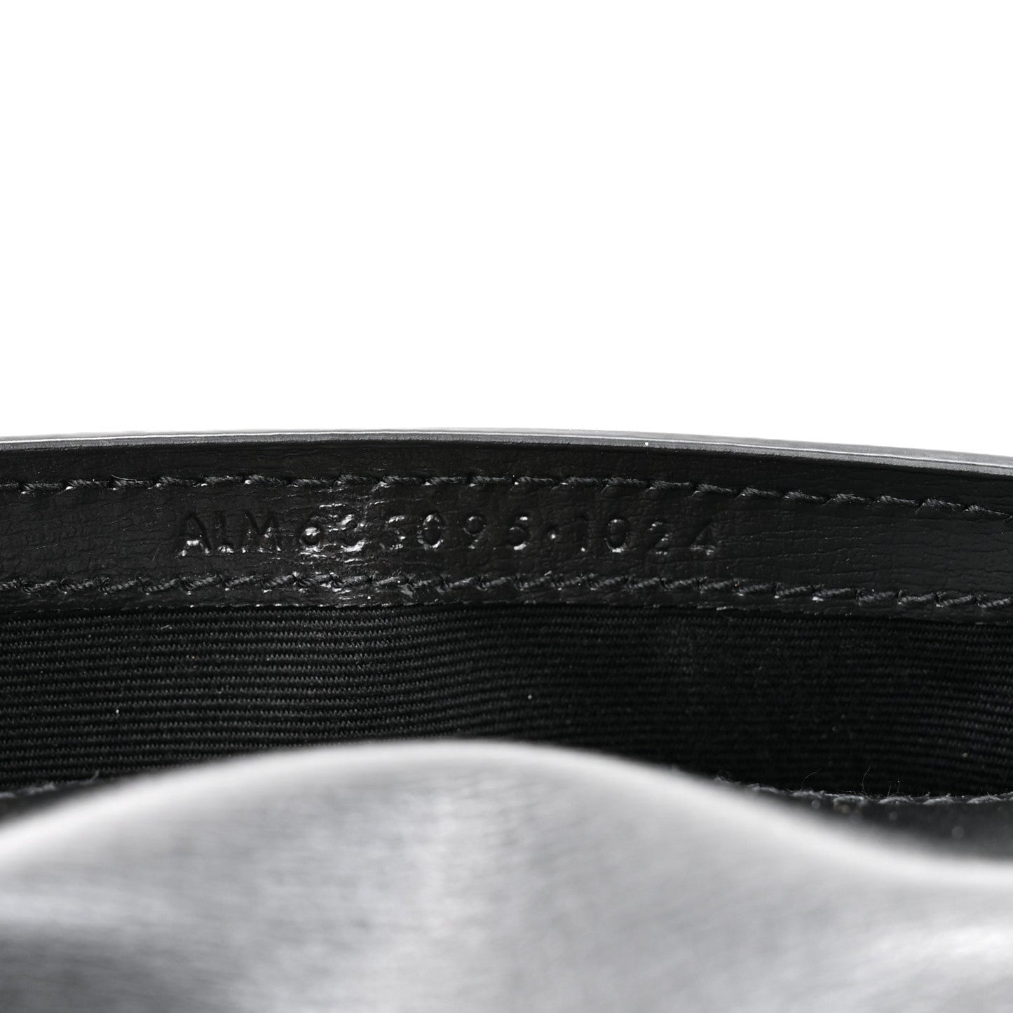 Calfskin Monogram Cassandre Phone Holder With Strap Black
