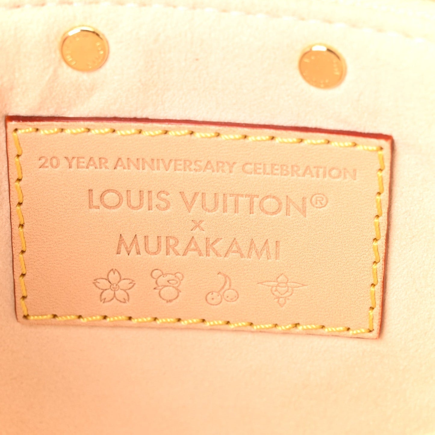 LV X TM Monogram Multicolor Pochette Accessories White