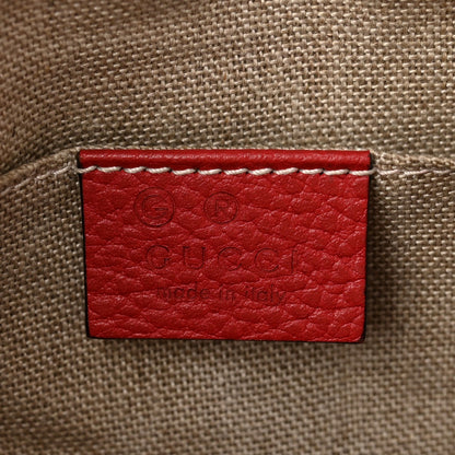 Monogram Mini Bree Messenger Bag Red