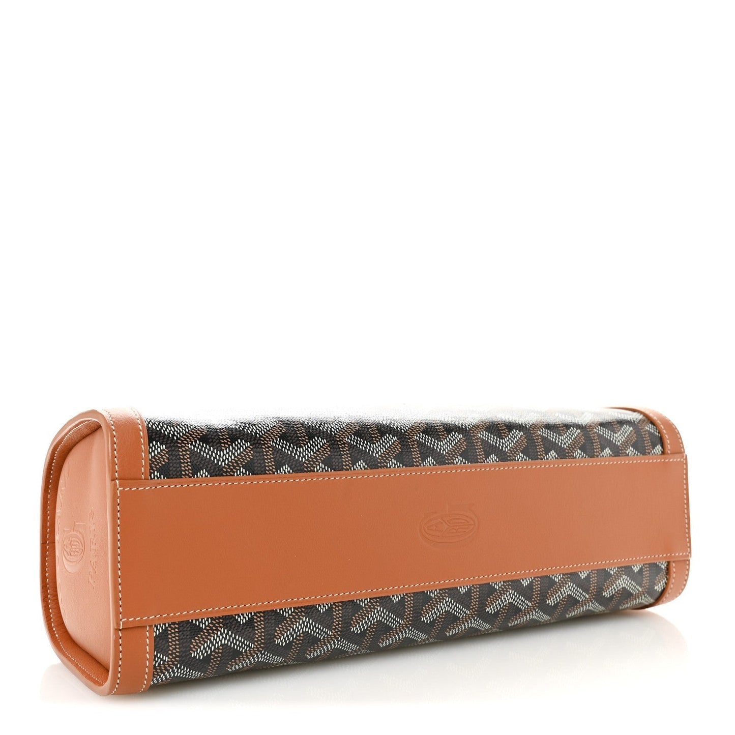 Goyardine Bonbonnière Bag Black Gold