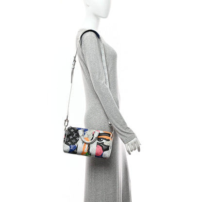 Monogram Calfskin Keepall Bandouliere 25 Multicolor