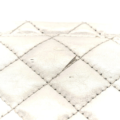 Metallic Lambskin Quilted 2.55 Reissue 226 Flap Silver
