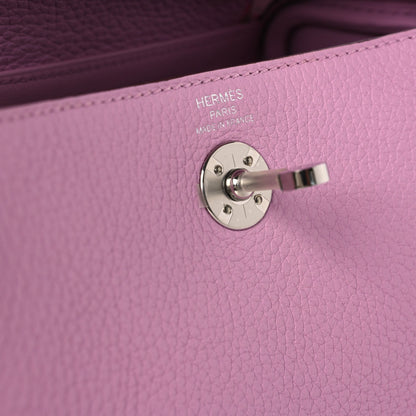 Taurillon Clemence Mini Lindy 20 Mauve Sylvestre