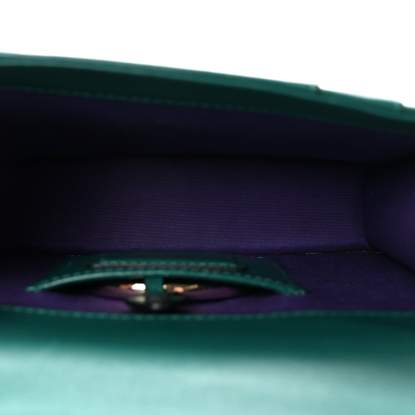 Calfskin Small Serpenti Forever Snake Strap Crossbody Bag Emerald Green