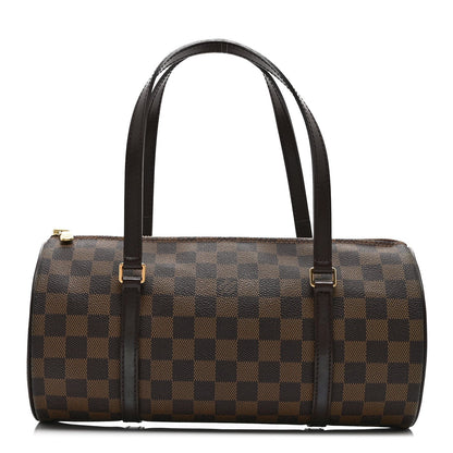 Damier Ebene Papillon 30 With Companion