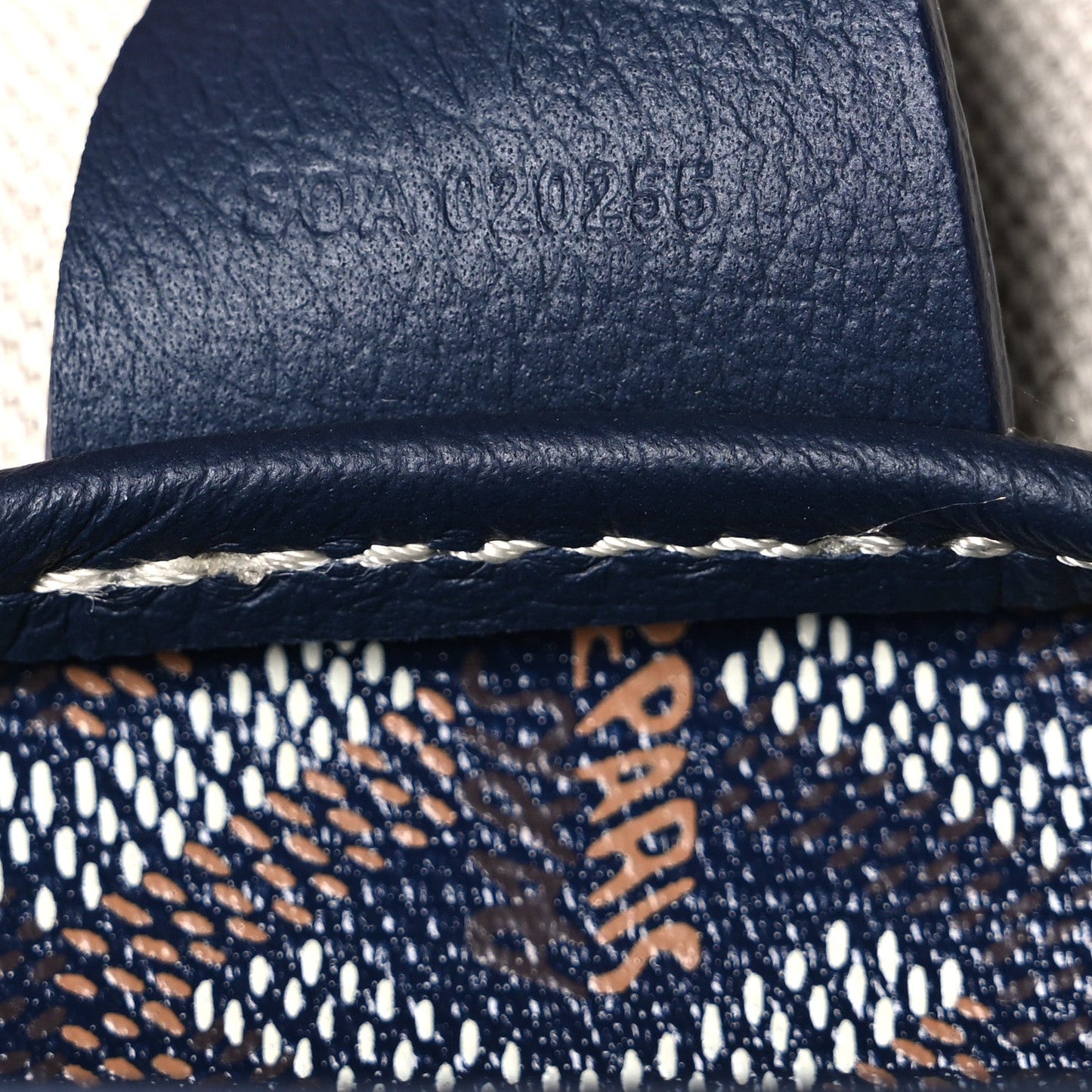 Goyardine Artois MM Navy