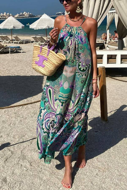 Vestido largo de diseñador de seda negra aguamarina 