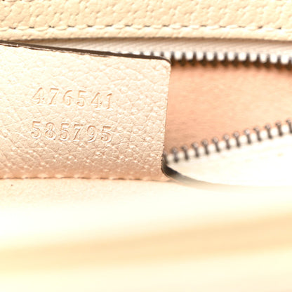 GG Supreme Monogram Small Queen Margaret Top Handle Bag White