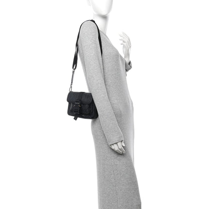 Coated Canvas CD Diamond Mini Hit The Road Bag Black