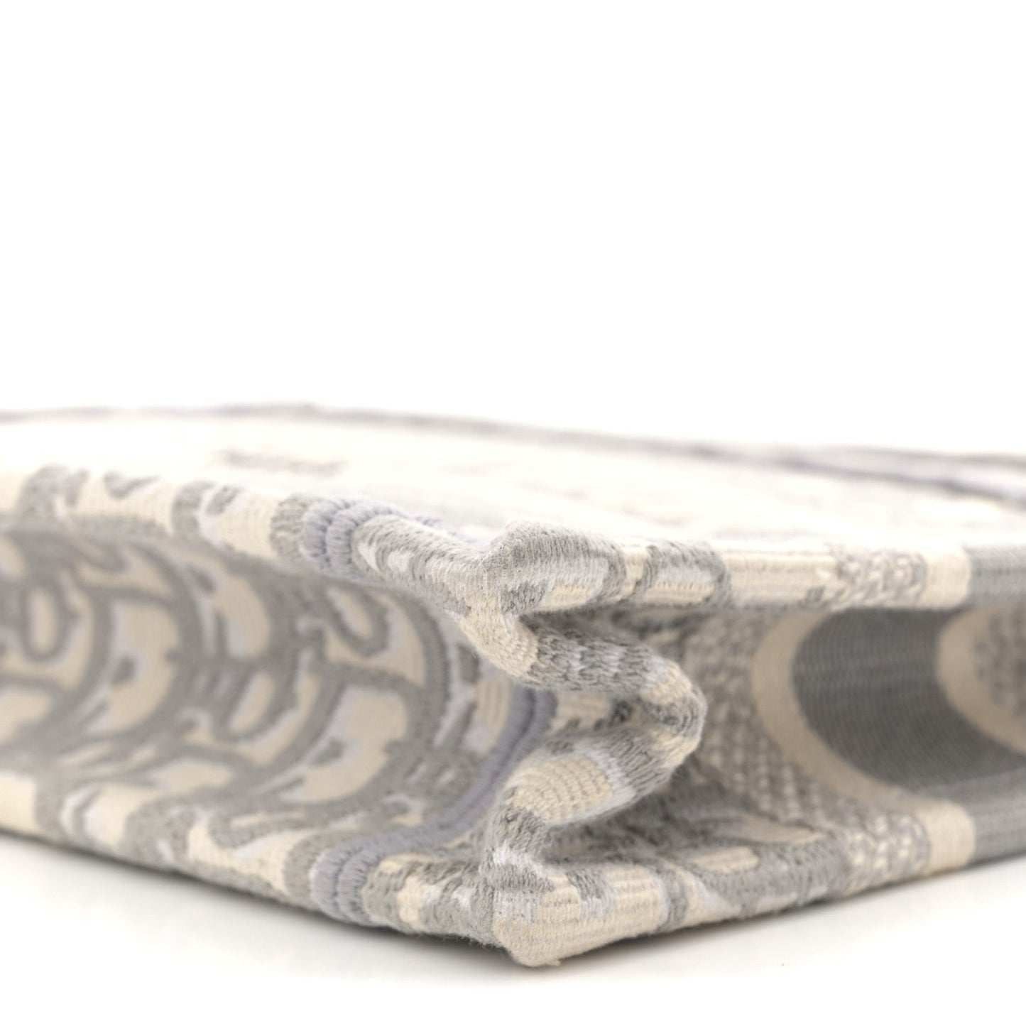 Oblique Mini Book Tote Grey Multicolor