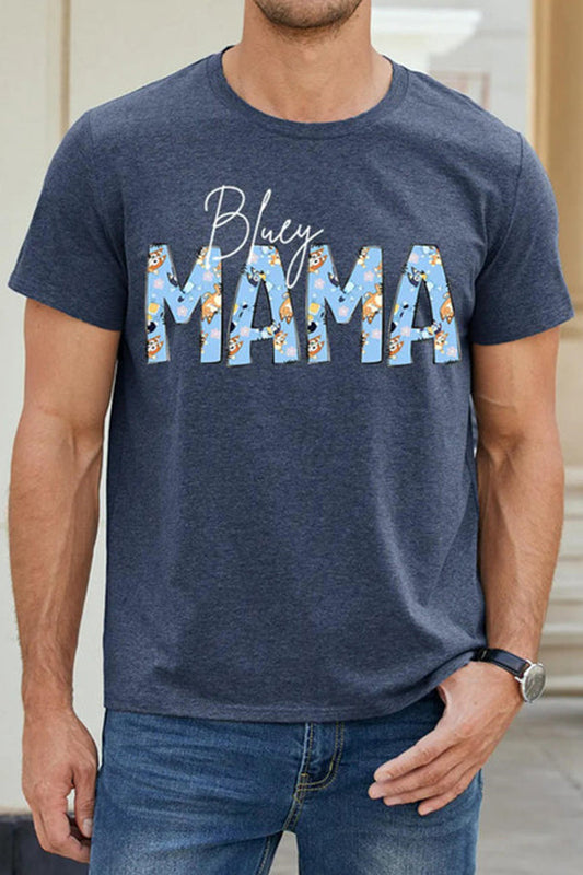 Camiseta con el personaje Bluey Mama