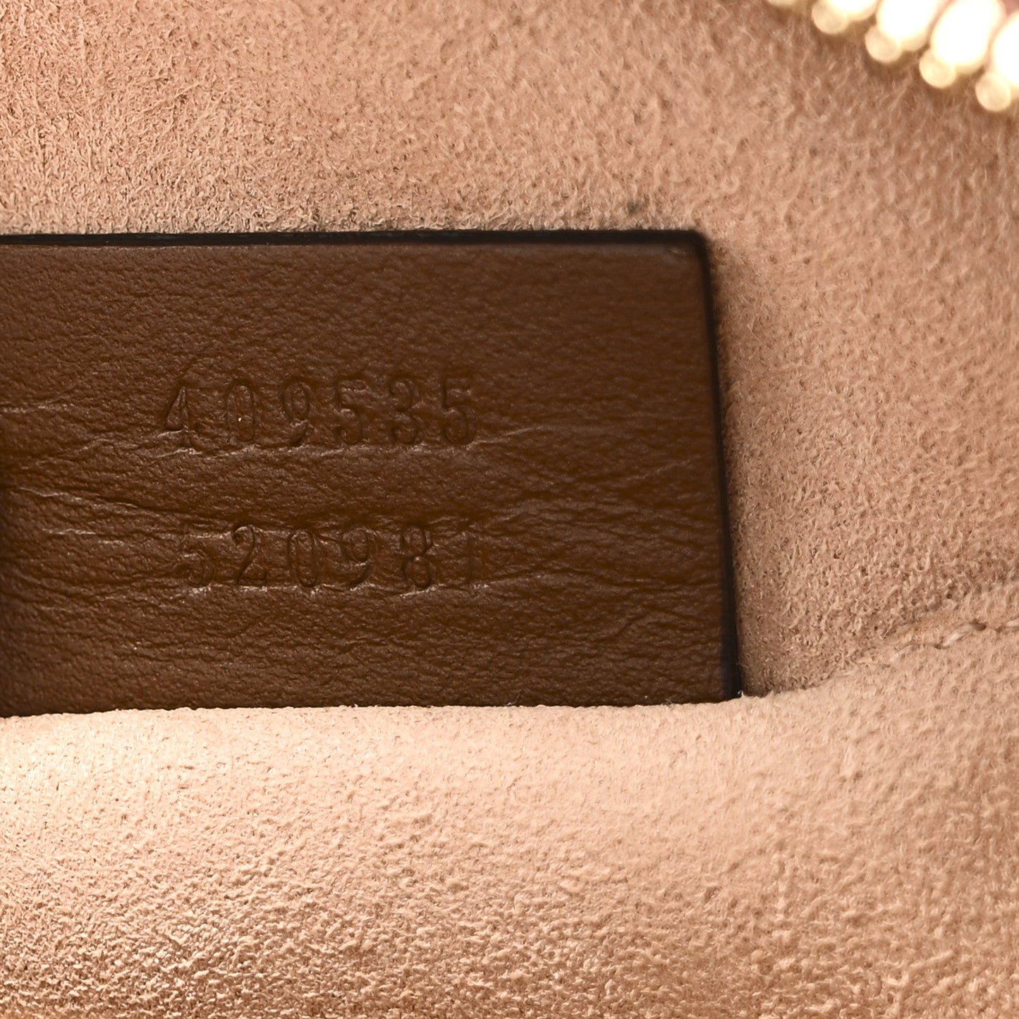 GG Supreme Monogram Butterfly Embroidered Mini Chain Shoulder Bag Beige Tuscany