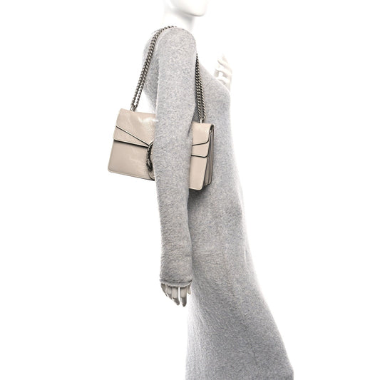 Crinkled Patent Small Dionysus Shoulder Bag Sphinx