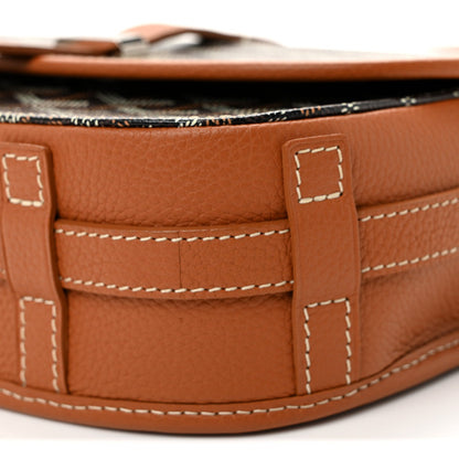 Goyardine Belvedere II PM Messenger Bag Black Gold