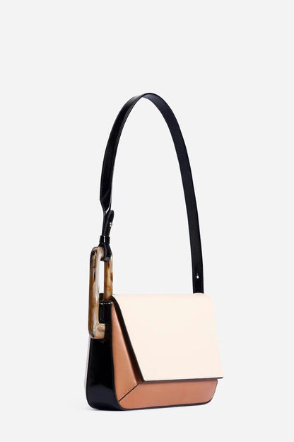 Cute Style Trendy Color-Block Patchwork Bag