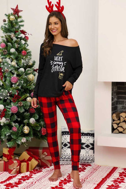 Pijamas casuales navideños