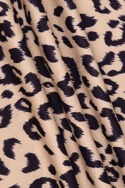 Tops de leopardo de otoño