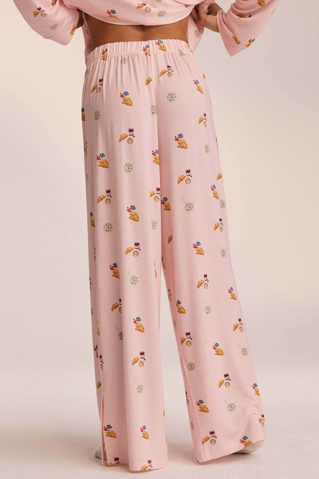 Food Print Pajama Set