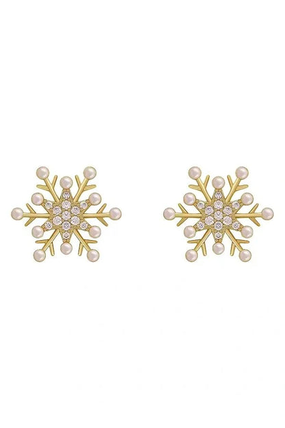 Snowflake Earrings
