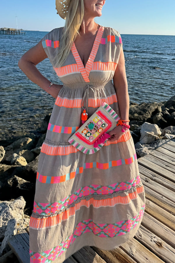 Vestido maxi bohemio