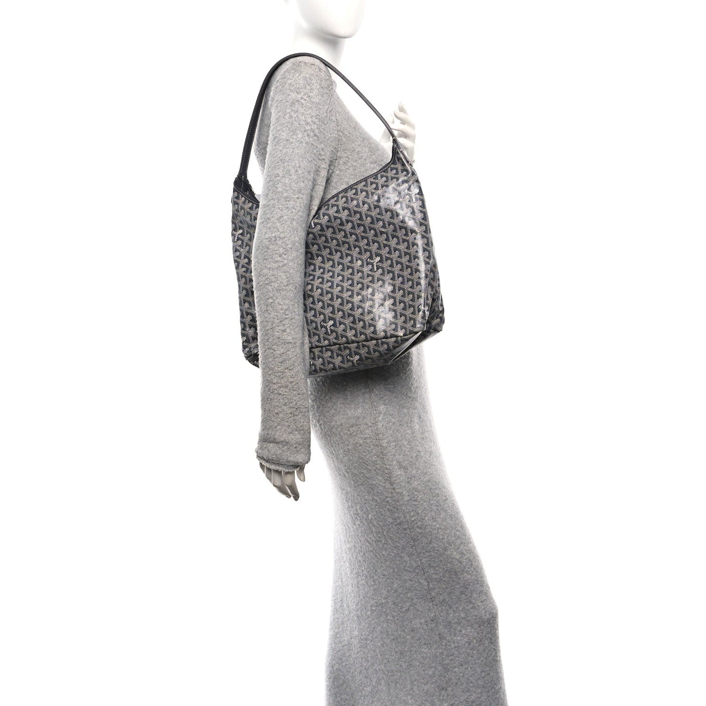 Goyardine Boheme Hobo Grey
