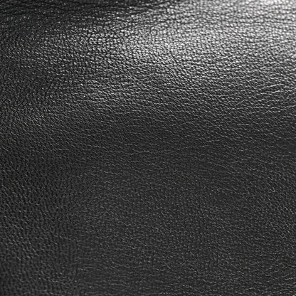 Goatskin Quilted Medium Chanel 19 Flap Black