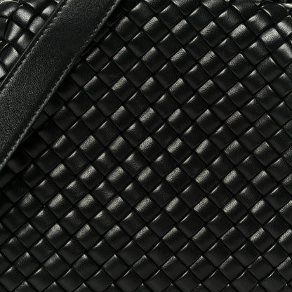 Nappa Intrecciato Small Padded The Handle Tote Black