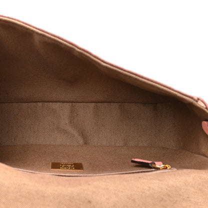 Velvet Jacquard Crystal FF Baguette Macaron