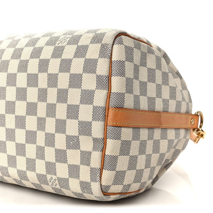 Damier Azur Speedy Bandouliere 30