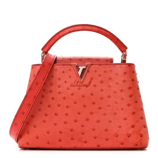 Ostrich Capucines BB Coquelicot
