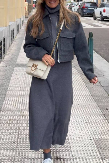Chaqueta corta suave