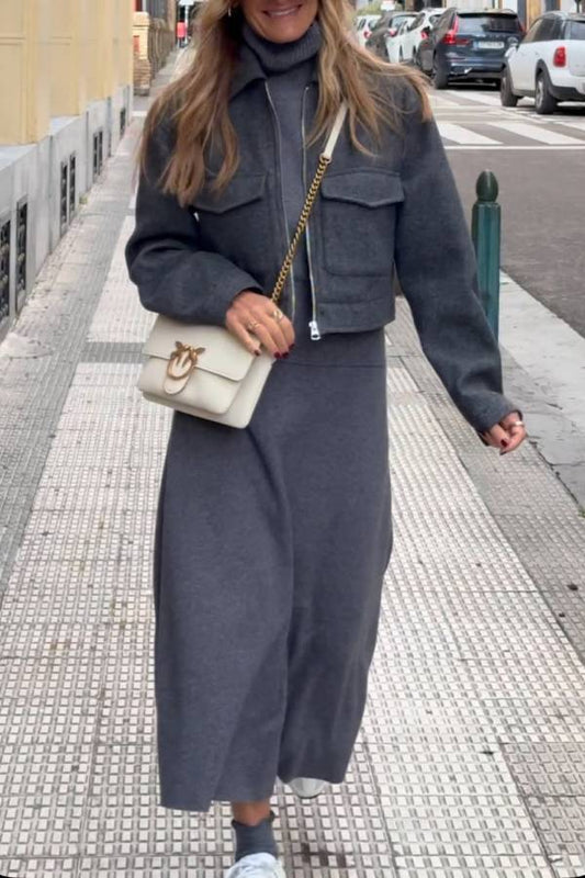 Chaqueta corta suave