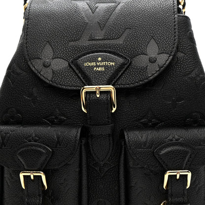 Empreinte Monogram Backup Backpack Black