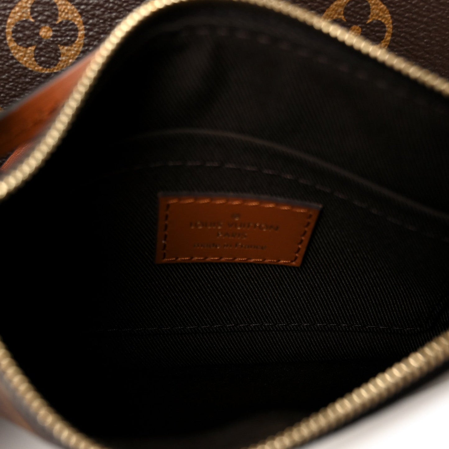 Reverse Monogram Loop Hobo