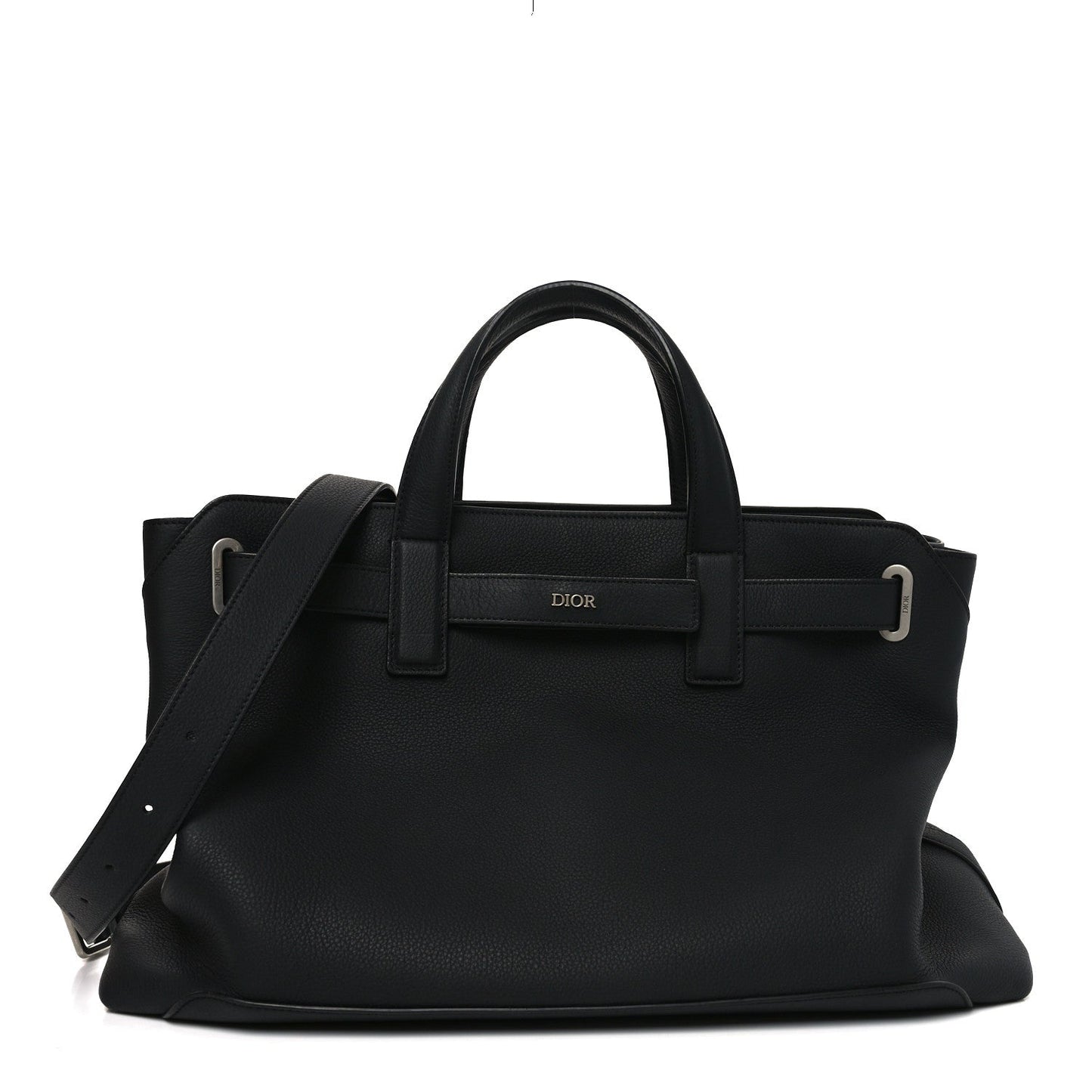 Icons Calfskin Medium Normandie Tote Black