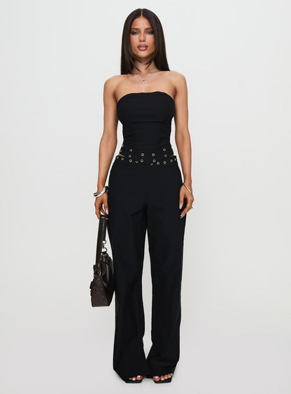 Passionette Strapless Top Black