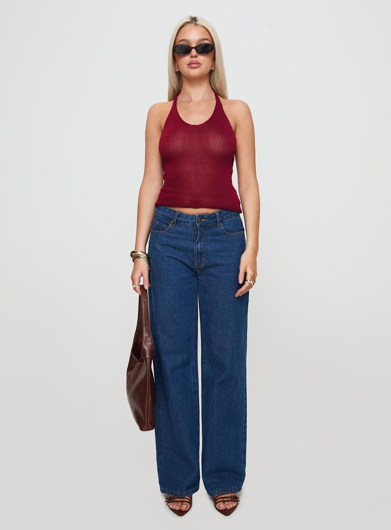 Priscilla Top Red
