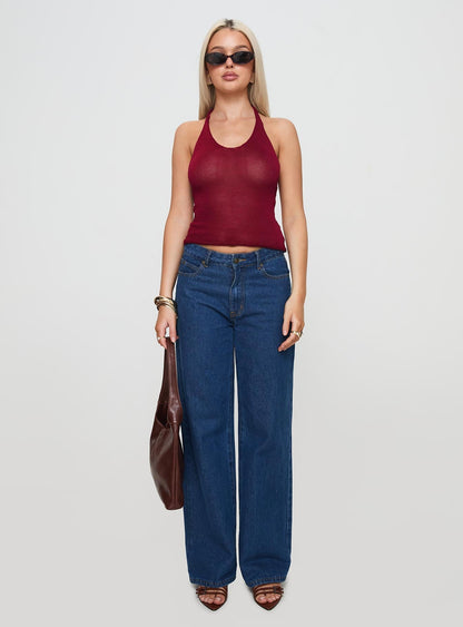 Priscilla Top Red