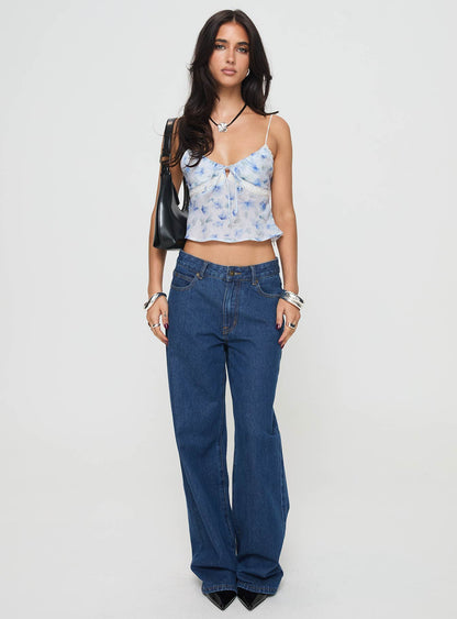 Karta Top White / Blue