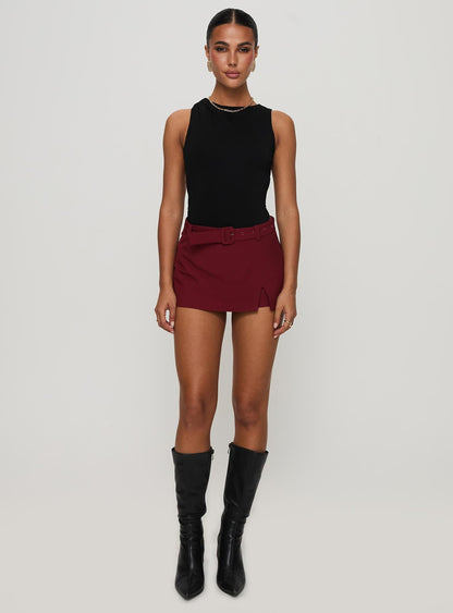 Centre Stage Cut Out Bodysuit Black
