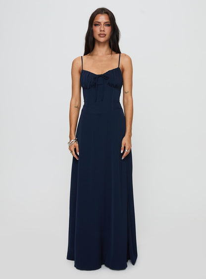 Eleanora Maxi Dress Navy