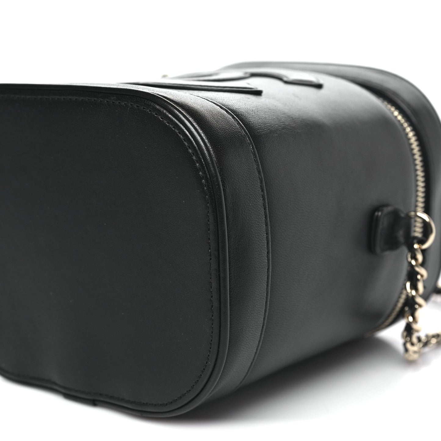 Lambskin Timeless Vanity Cosmetic Case Black